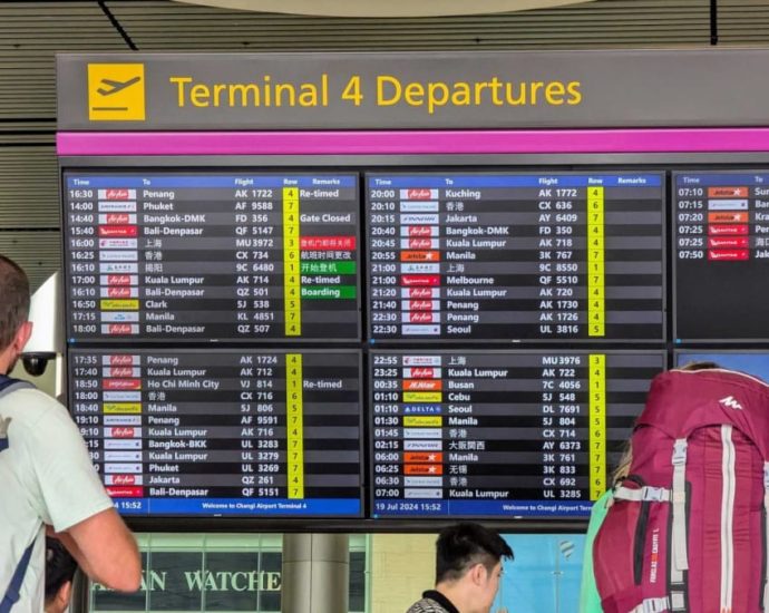 More than 100 flights at Changi Airport were delayed due to CrowdStrike IT outage in July