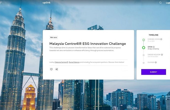 MYCentre4IR and Bursa Malaysia launch Global Innovation Challenge to accelerate ESG adoption