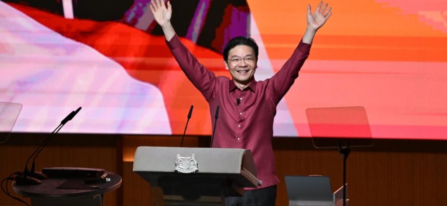 NDR 2024: In maiden rally, PM Wong calls on Singaporeans to join govt in ‘major reset’ to realise new ambitions for country