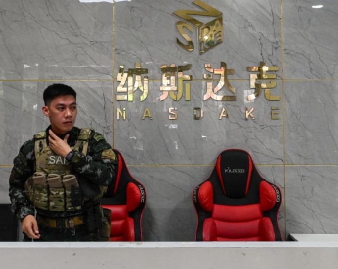 Philippine police raid Chinese-run scam centre