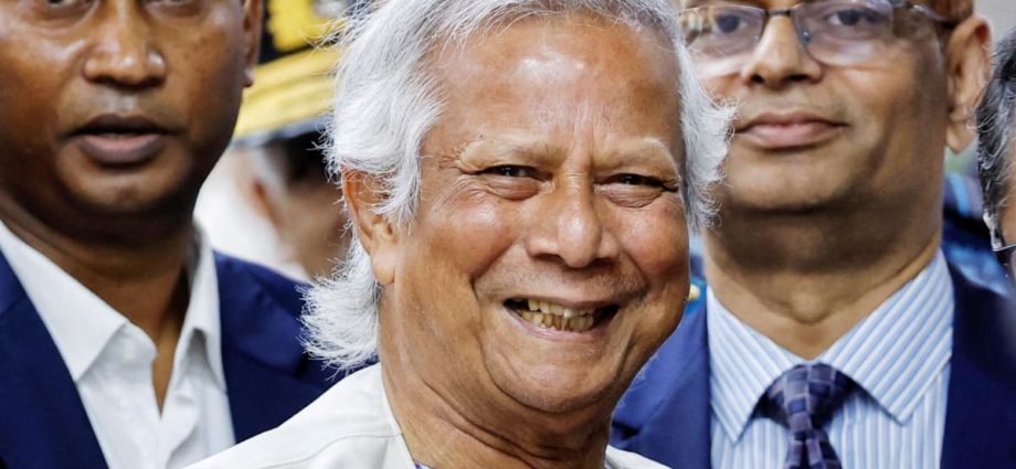 PM Wong congratulates Bangladesh’s Muhammad Yunus on taking charge of interim government