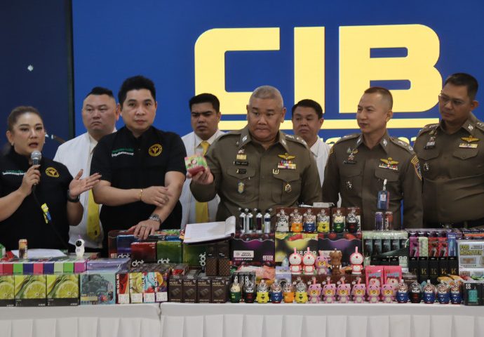 Police seize B10m vaping hardware in Chiang Mai