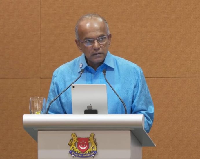 Protests may start off well-intentioned but often ‘get hijacked’, putting police in ‘impossible position’: Shanmugam