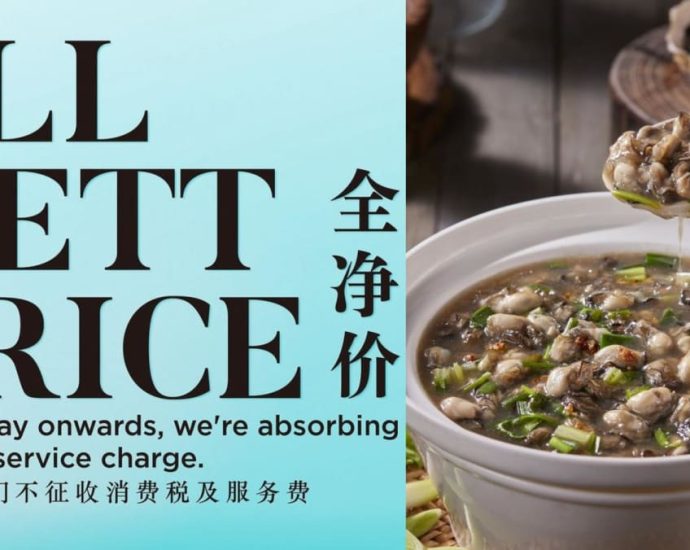Putien restaurants to absorb GST and waive service charge at all Singapore outlets