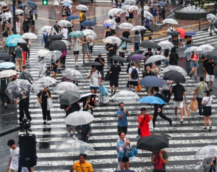 Strong typhoon forecast to hit Japan this week