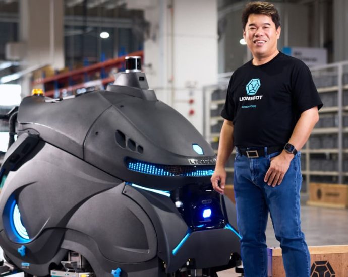 This co-founder of Singapore robotics company Lionsbot once sold cleaning equipment from door to door