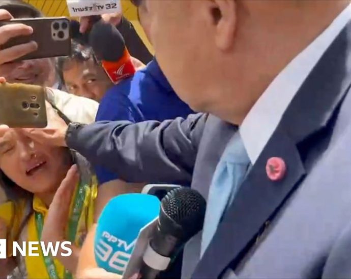 Watch: Thai MP under investigation for hitting reporter