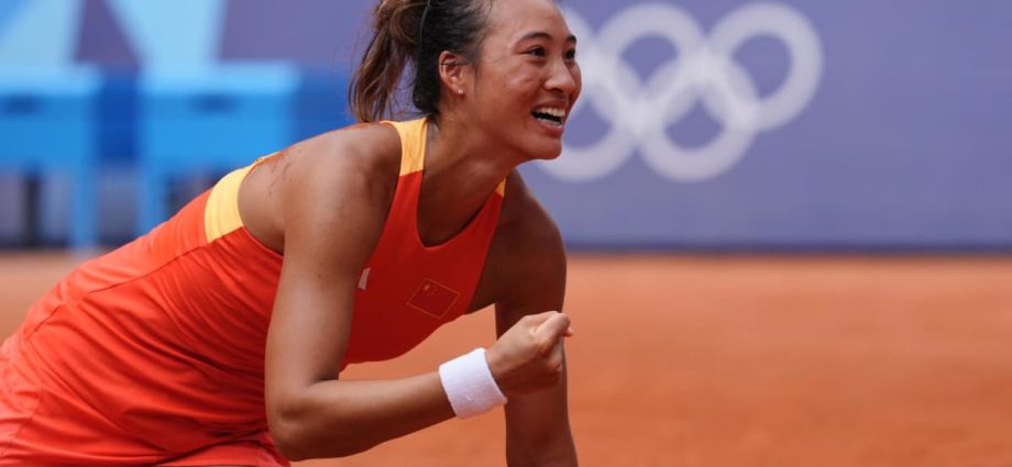 Zheng makes China history by reaching Olympic tennis final