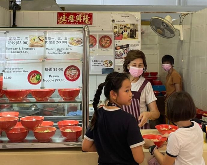 Amid shortage of canteen stallholders, schools turn to catering and vending machines