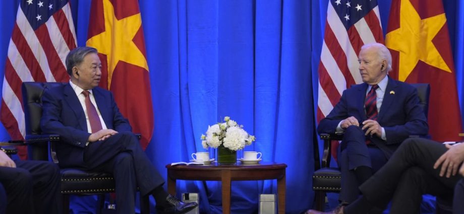 Biden meets Vietnam leader to counter Hanoi’s ties with China and Russia