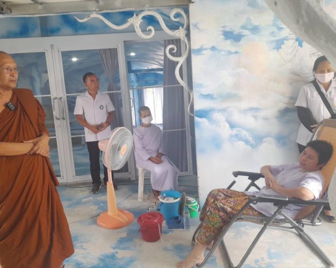 Buddhist temple aids terminally ill