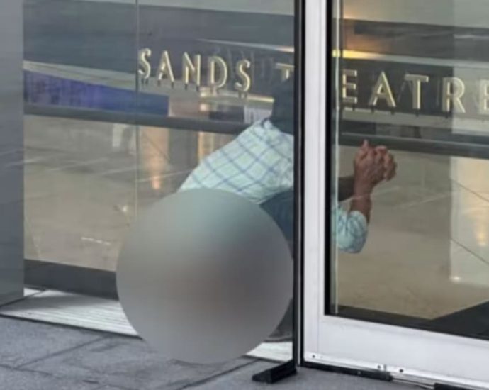 ‘Don’t do this in public’: Man fined for defecating at Marina Bay Sands entrance
