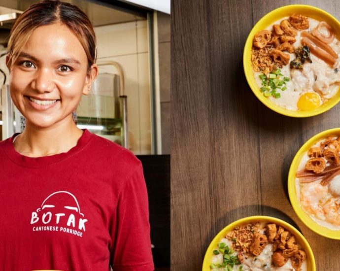Former bodyguard for two Singapore presidents takes over hawker parents’ Cantonese porridge stall