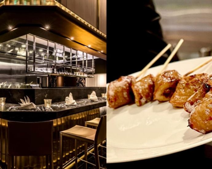 Imperial Treasure’s new secret Bar + Grill offers barbecue skewers including offal and duck’s chin