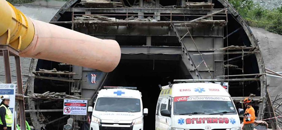 Investigators to probe tunnel collapse in NE Thailand that killed 3