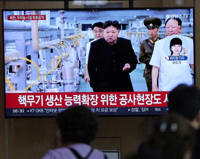 North Korea shows first photos of banned uranium enrichment site