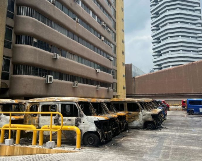 ‘Packed like sardines’: Some Golden Mile Tower tenants concerned about parking situation on upper floors after fire