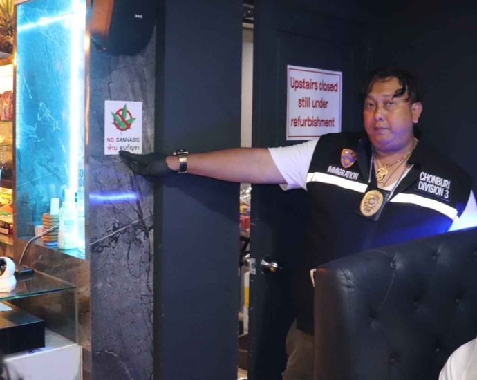 Pattaya ganja club raid nets illegal Canadian DJ, sword-carrying Briton