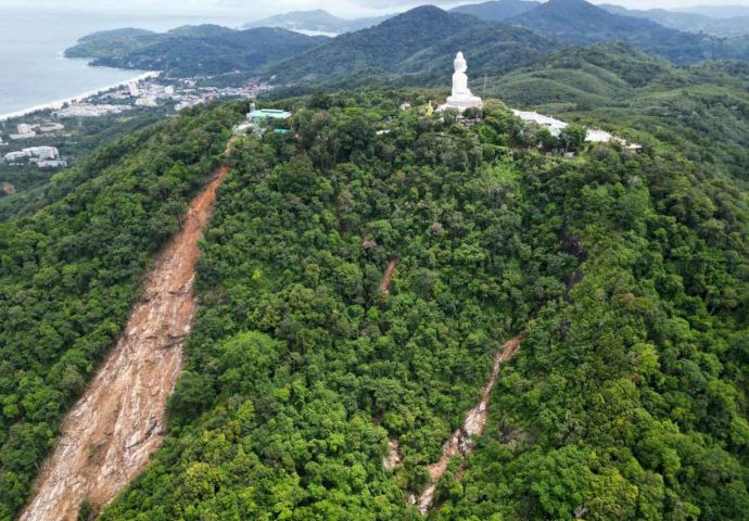Phuket Buddha site ordered closed due to landslide risks