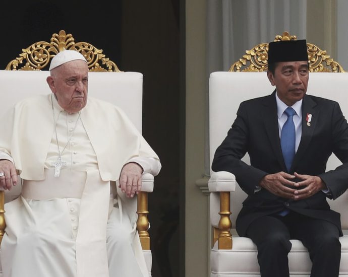 Pope’s gruelling tour gets into full swing in Indonesia