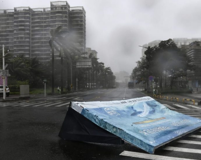 Super Typhoon Yagi kills 2, injures 92 in China