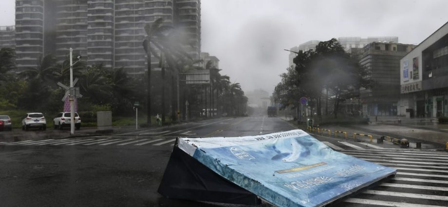 Super Typhoon Yagi kills 2, injures 92 in China