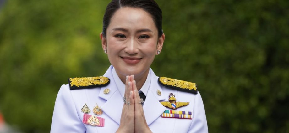 Thailand swears in Shinawatra heiress as youngest prime minister