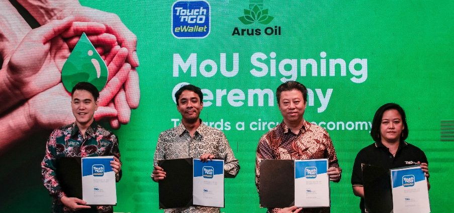 TNG eWallet, Arus Oil partner to power Malaysia’s circular economy for a sustainable future