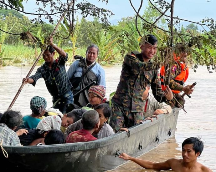 Typhoon Yagi floods displace more than 235,000 in Myanmar: Junta