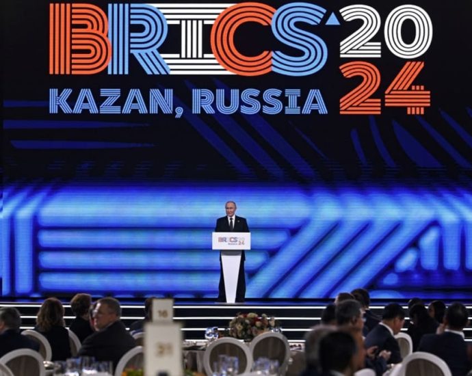 BRICS leaders tout joint finance, trade projects at Russian summit