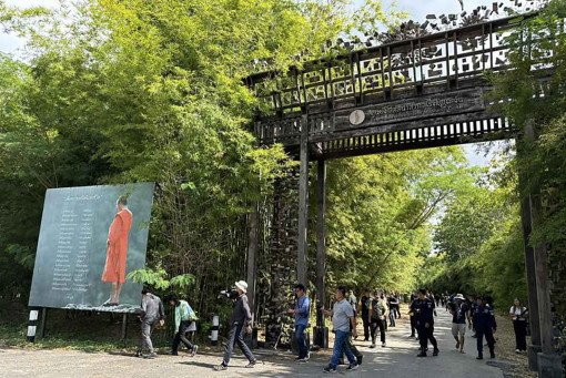 Chiang Rai meditation centre under land probe