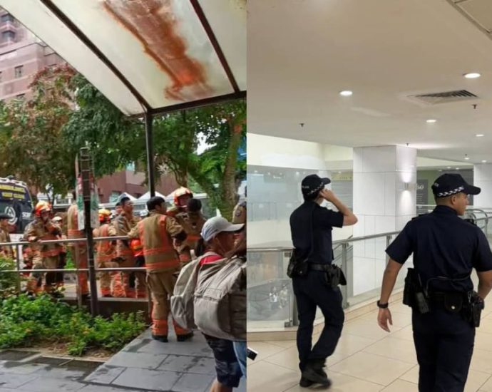 Fire at Lucky Plaza: 20 evacuated, 2 taken to hospital