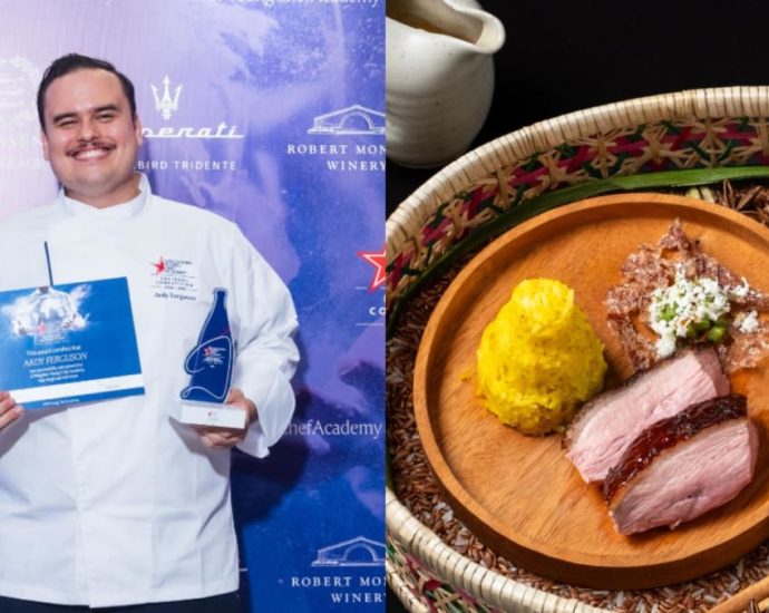 Indonesian-Canadian chef wins regional S.Pellegrino Young Chef competition with his nasi tumpeng