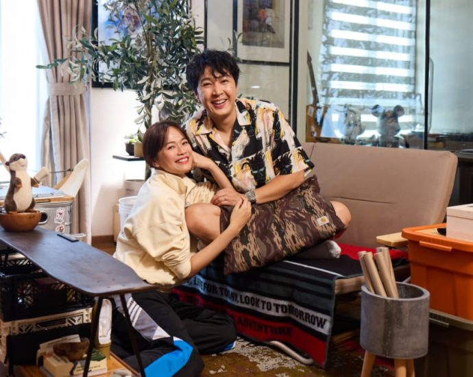 Inside Felicia Chin and Jeffrey Xu’s 4-room HDB flat, a cosy home for a celebrity couple