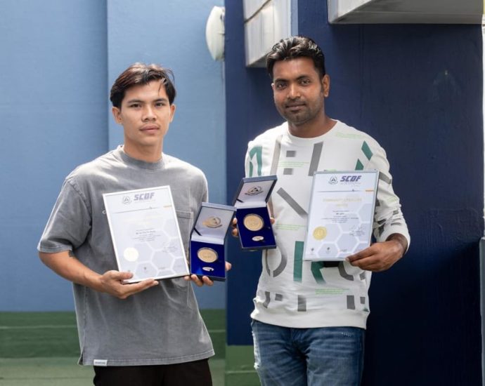 ‘It could have been my child’: Bangladeshi lorry driver one of two foreign workers awarded for rescuing boy from window ledge