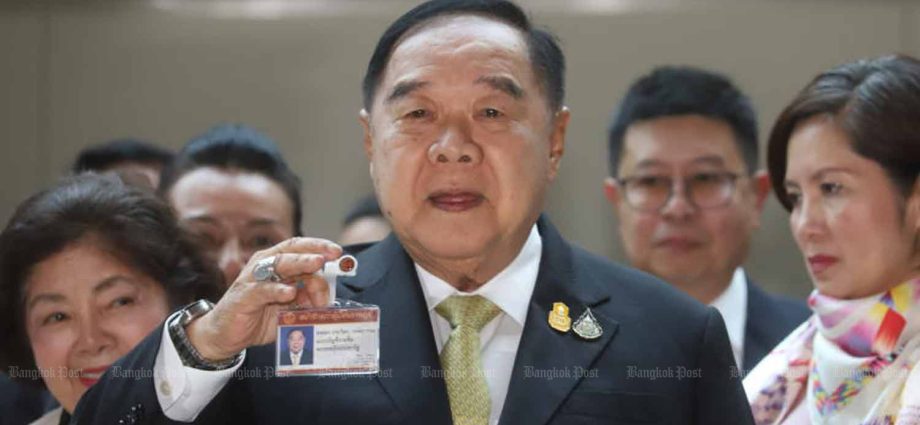Prawit ‘won’t accept salary’ after frequent absences