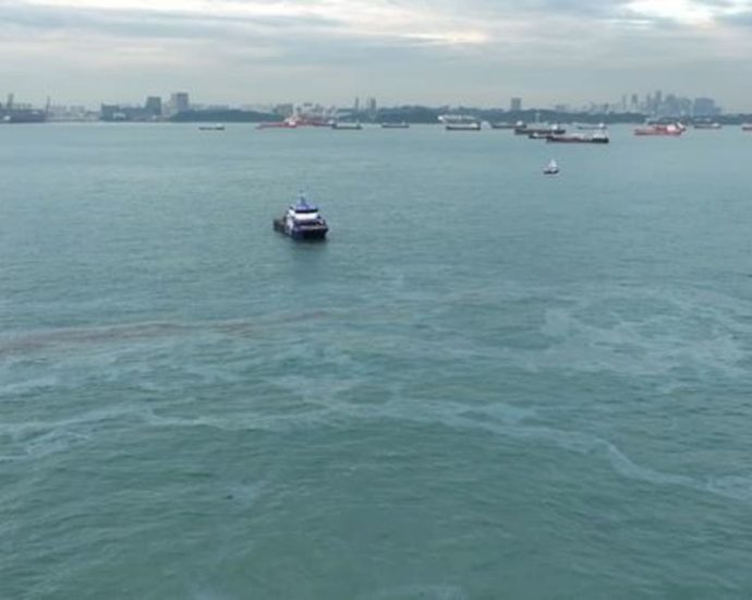 Singapore agencies working with Shell to clean up 30 to 40 metric tonnes of ‘slop’ from leak off Bukom Island