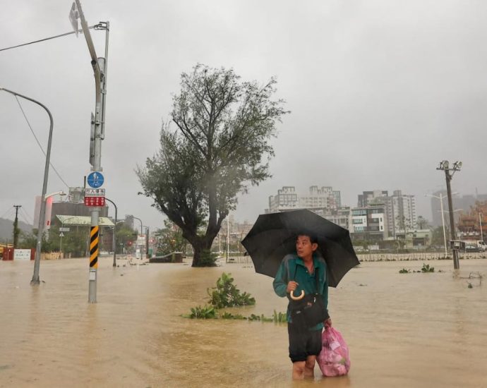 Taiwan clears up, slowly reopens after hit from Typhoon Krathon