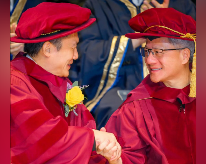 Acting legend Tony Leung, Nvidia chief Huang get honorary doctorates from HK uni