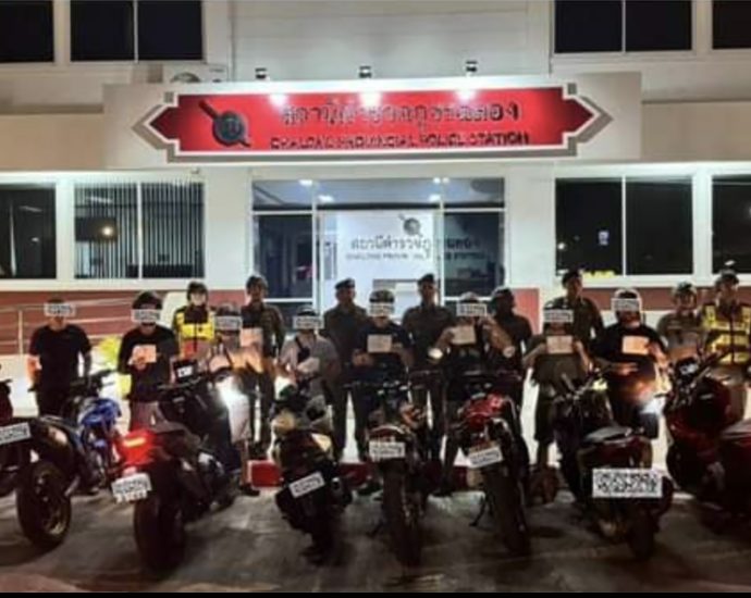 British bikers nabbed for disturbance in Phuket