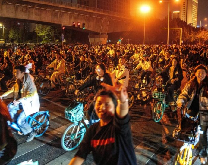 China cracks down after dumpling-hunting cyclists spark road chaos