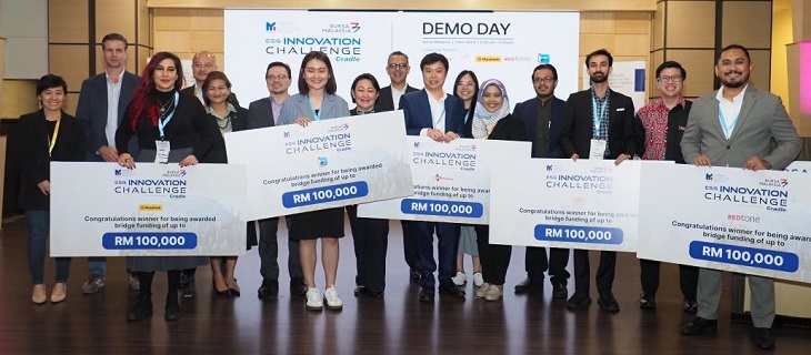 Five startups win MYCentre4IR-Bursa Malaysia ESG Innovation Challenge 2024