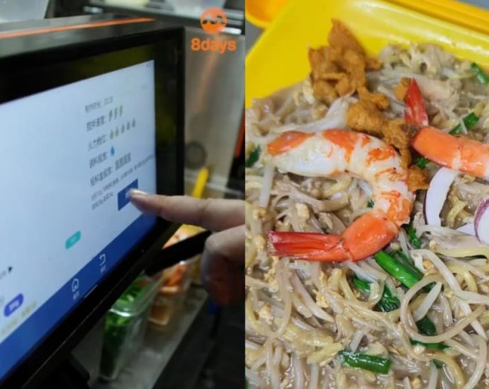 Former engineer opens Hokkien mee stall with food cooked by a robot