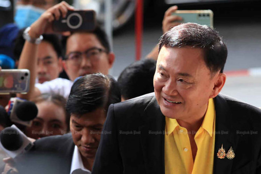 Government defends Thaksin’s role