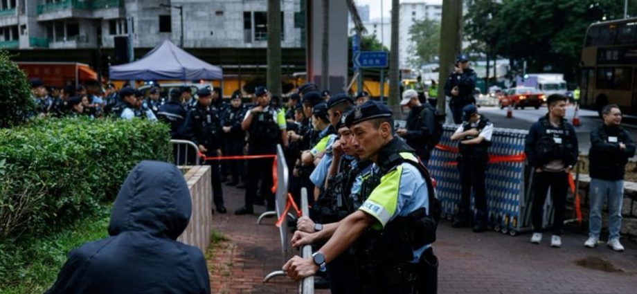 Hundreds queue for sentencing of 47 Hong Kong activists