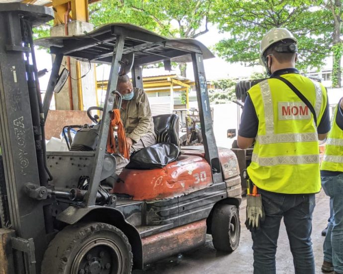 Mandatory refresher training for forklift operators from 2027: MOM