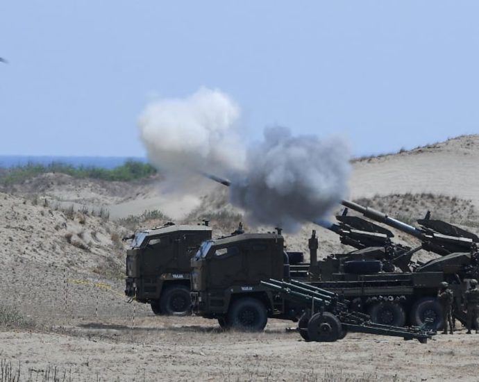 Philippine military drills to seize an island in the South China Sea