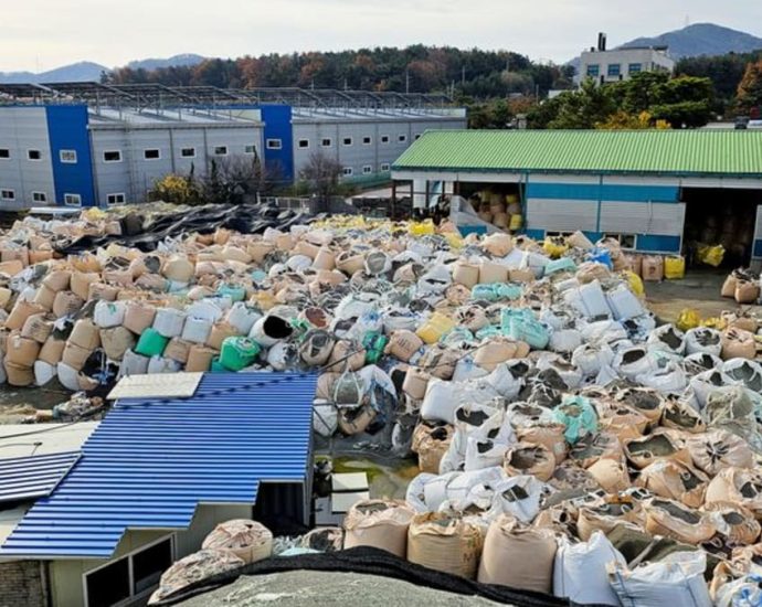 South Korea’s mountain of plastic waste shows limits of recycling