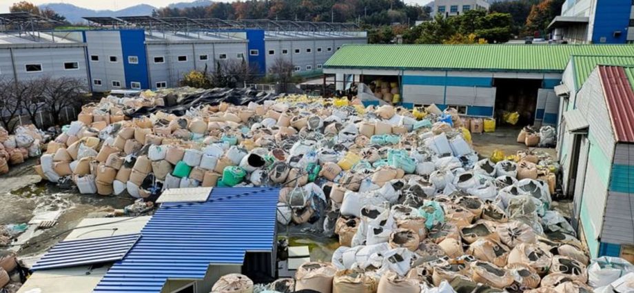 South Korea’s mountain of plastic waste shows limits of recycling