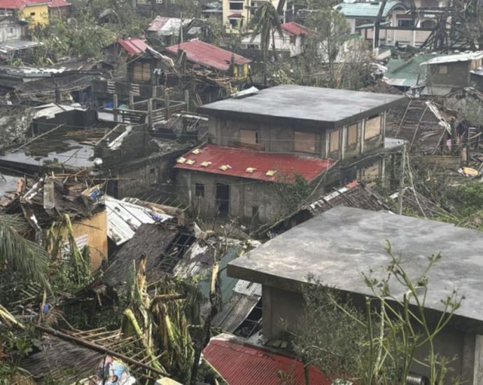 Super Typhoon Man-yi fells trees, power lines in the Philippines